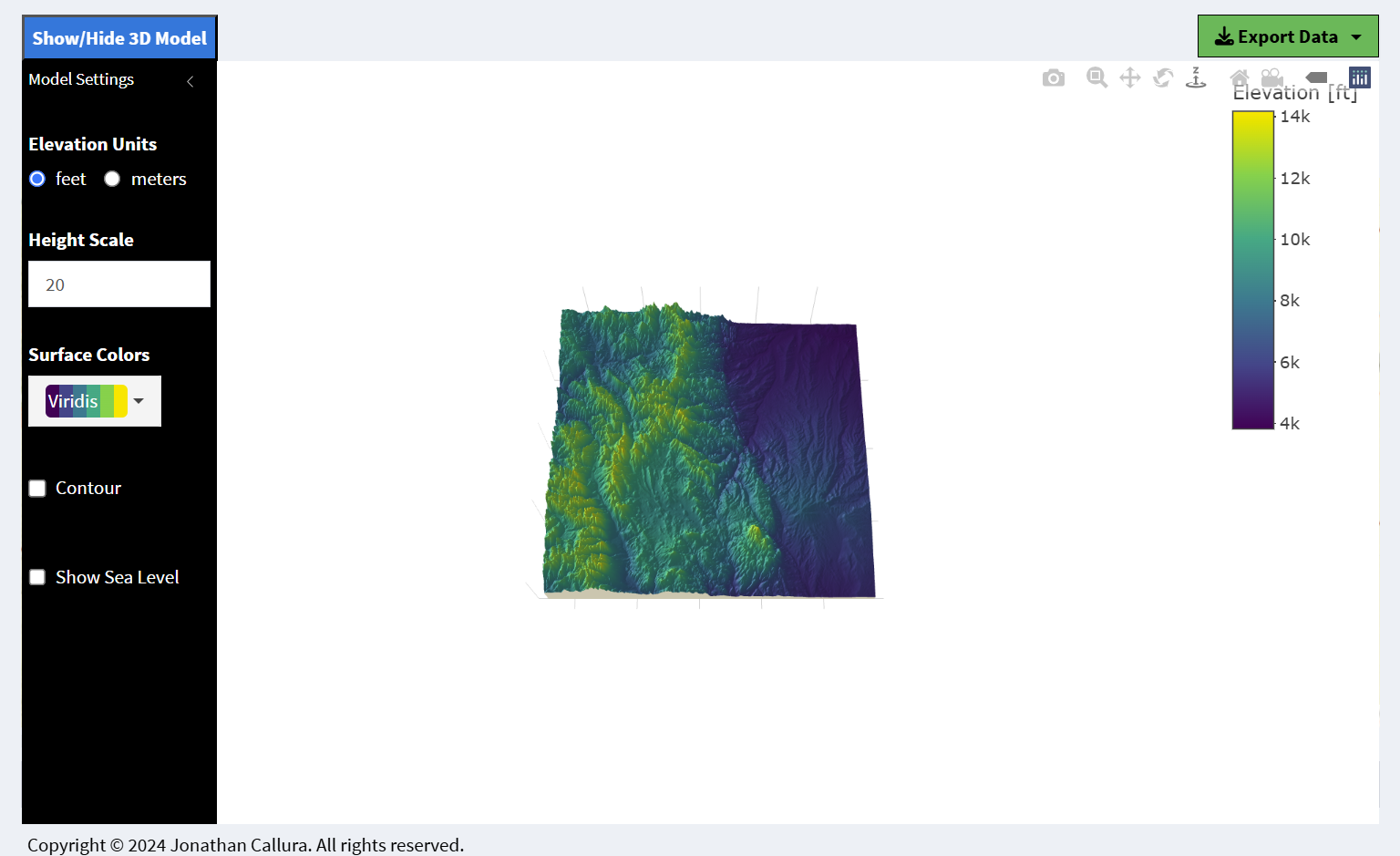 image of height map